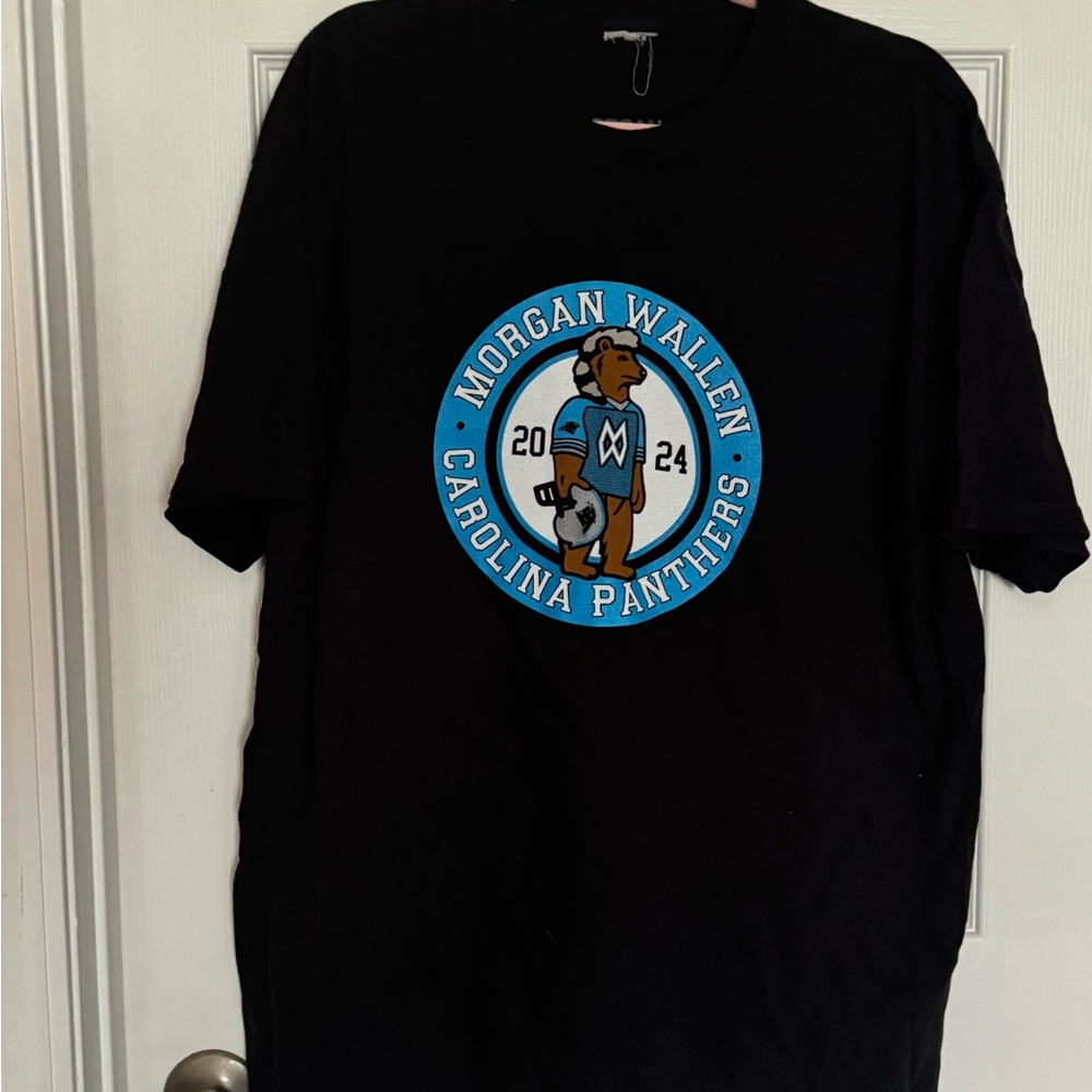 Morgan wallen Carolina panthers T-shirt - Picture 2 of 5